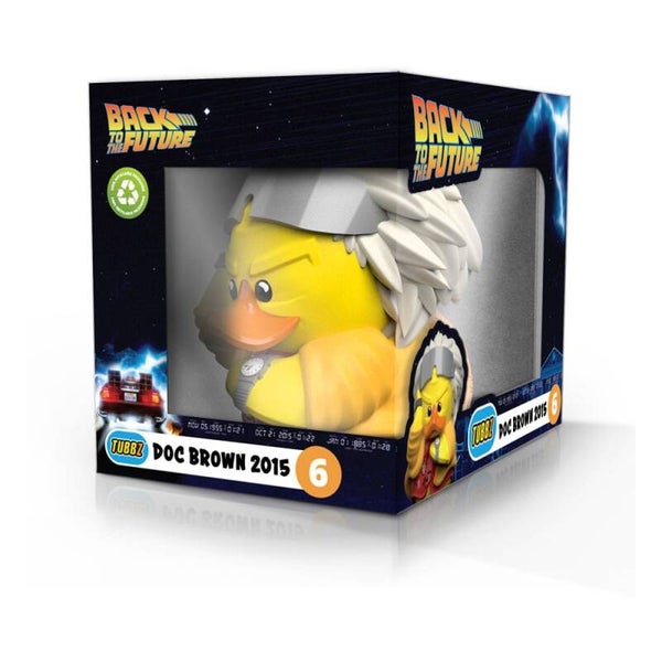 Back To The Future Tubbz PVC Figure Doc Brown 2015 Boxed Edition