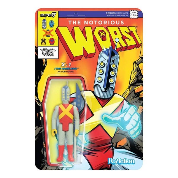 The Worst ReAction Action Figure Mutant Team X1 The Nameless 10cm