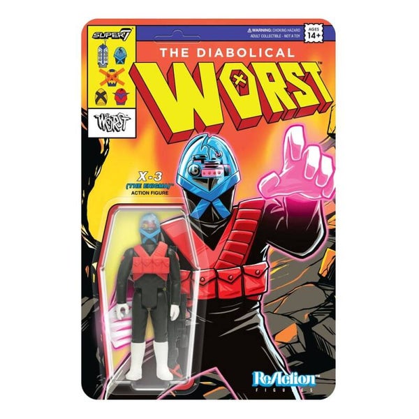 The Worst ReAction Action Figure Mutant Team X3 The Enigma 10cm