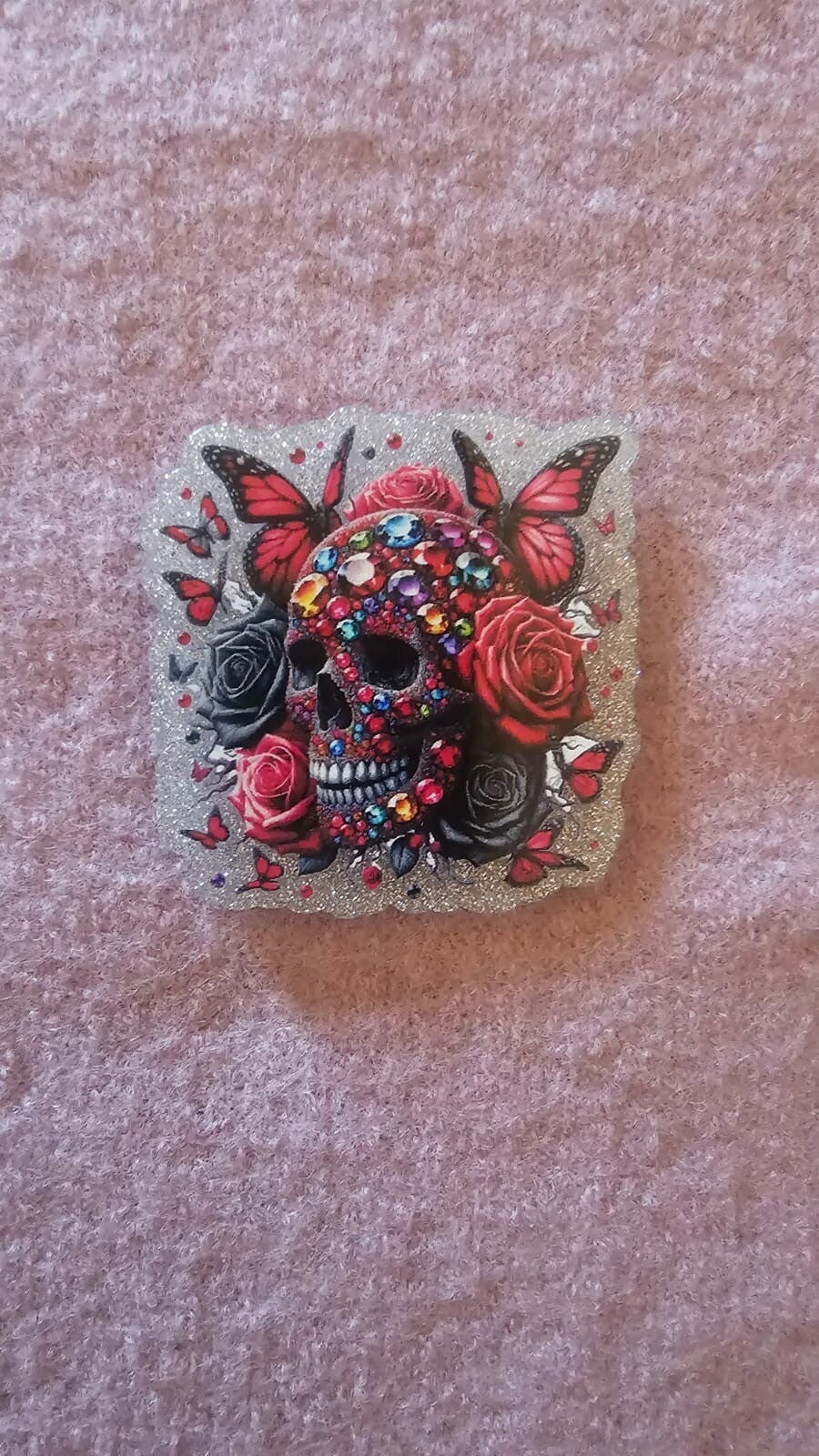 Magnet Totenkopf Schmetterlinge