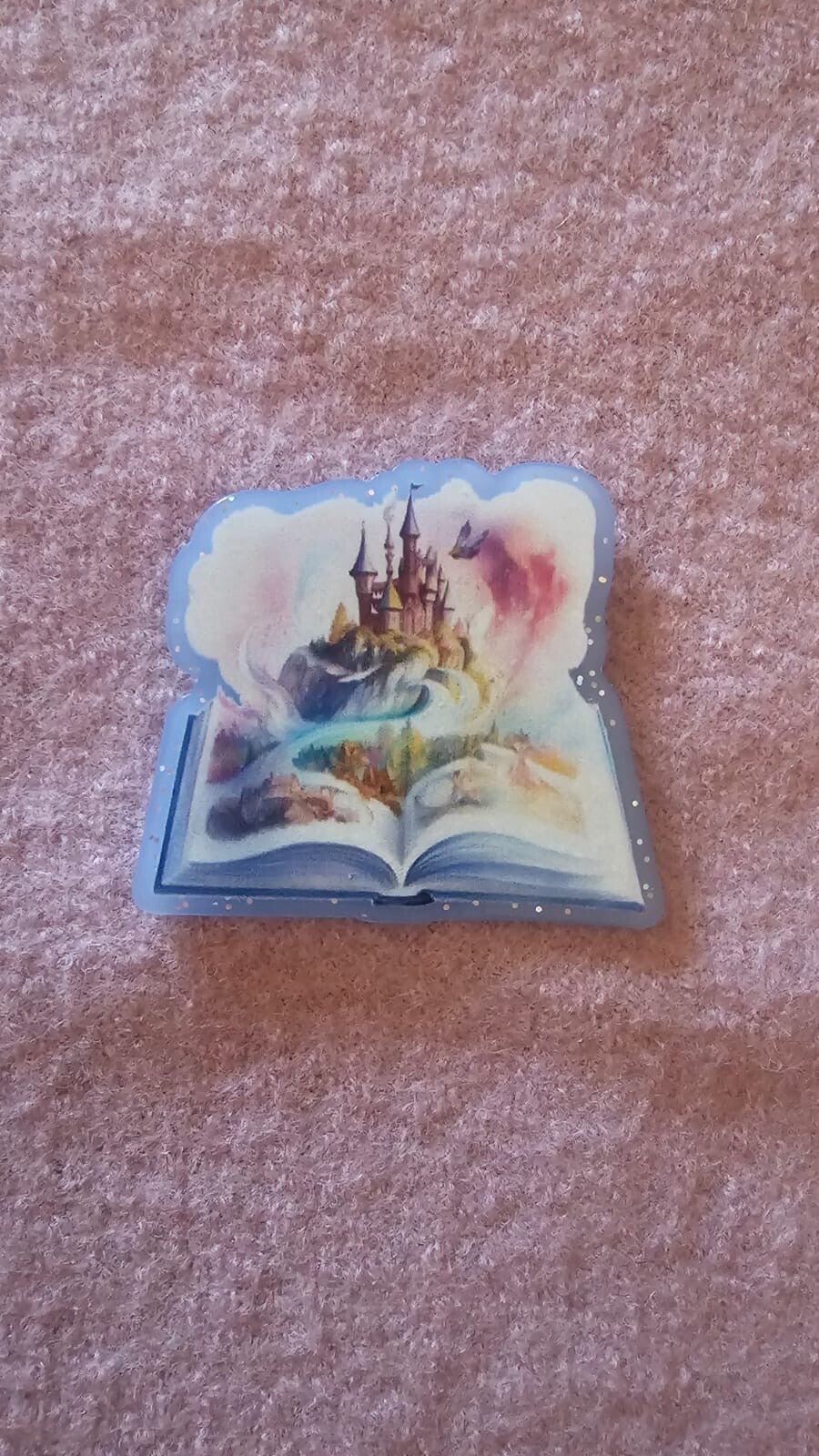 Magnet Buch mit Schloss