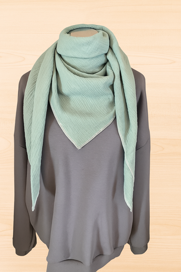 Musselin Mittlere Größe Mint