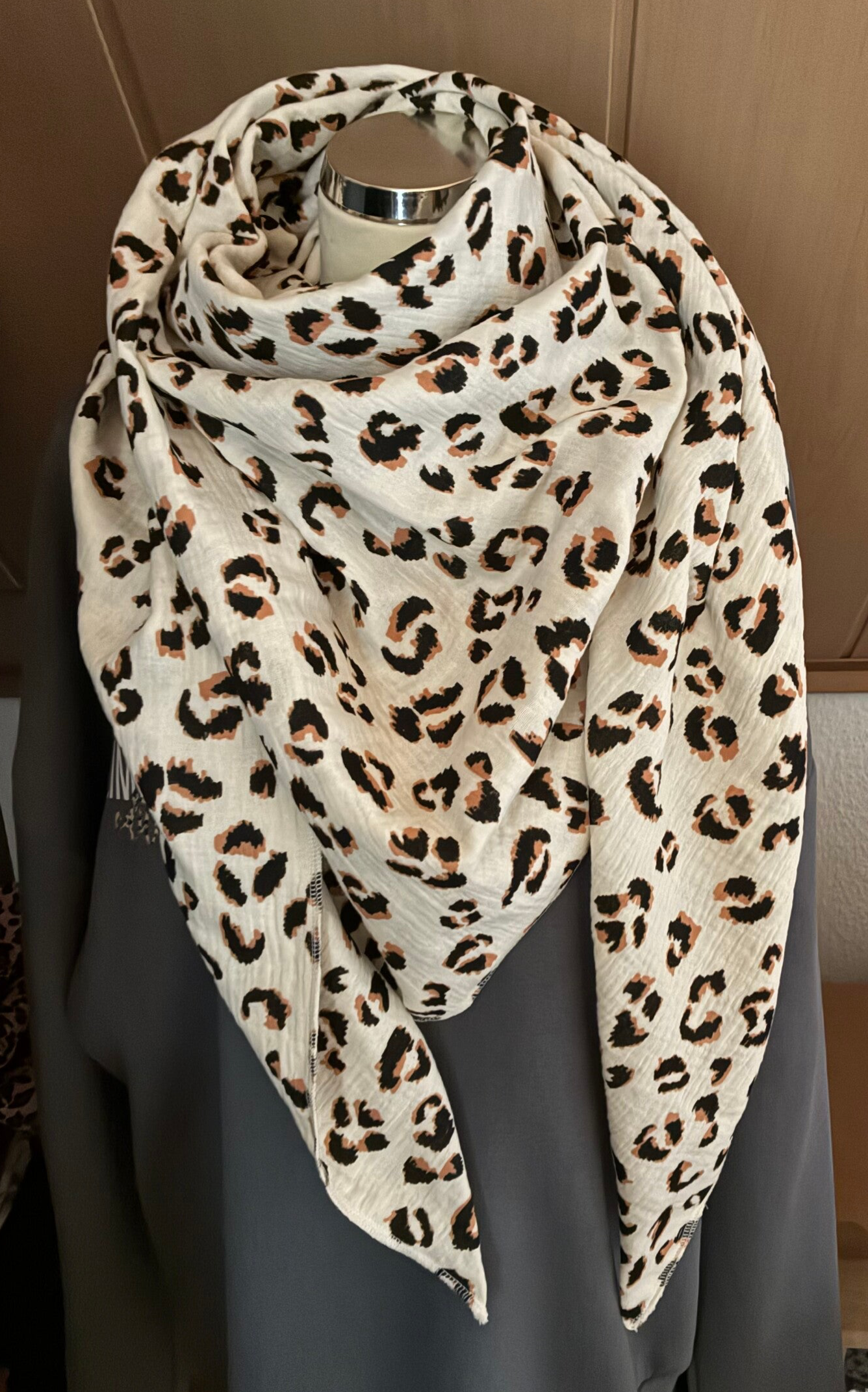 Musselin Tuch Leo Groß