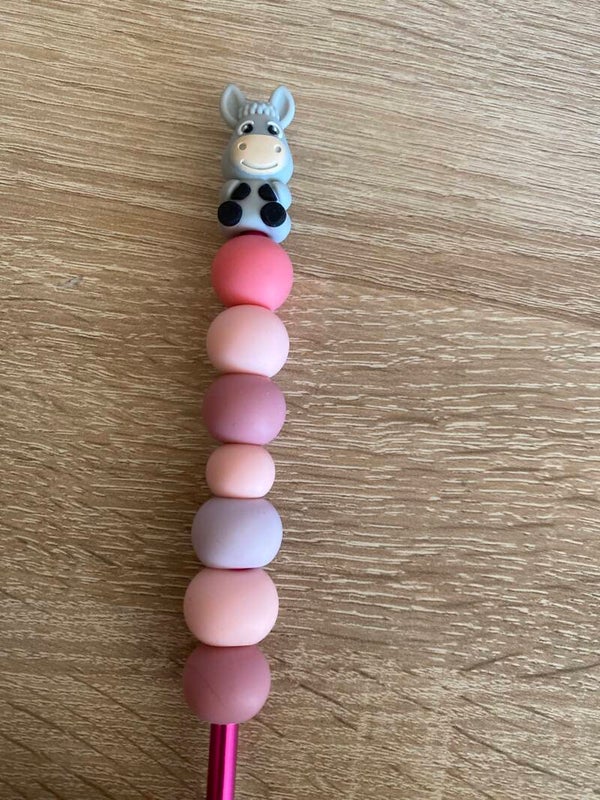 Häkelnadel Esel 5mm pink rosa