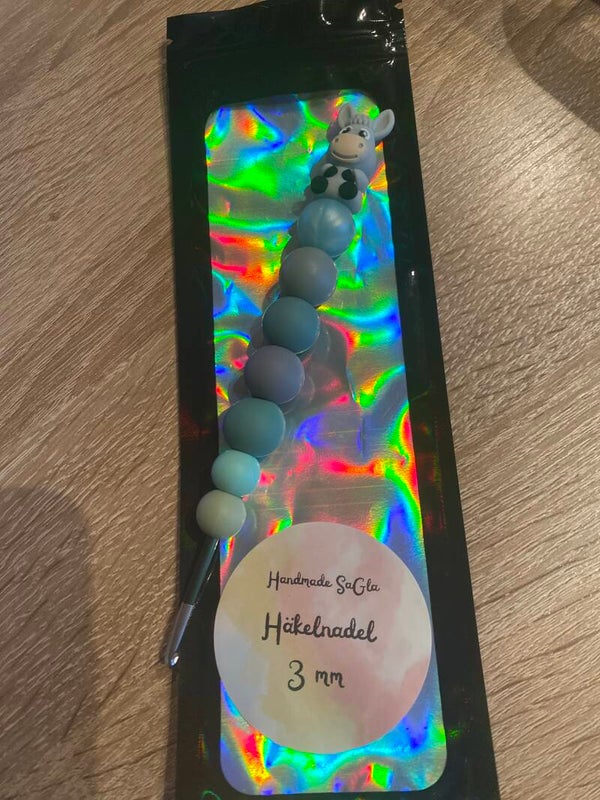 Häkelnadeln Esel 3mm perleneffekt