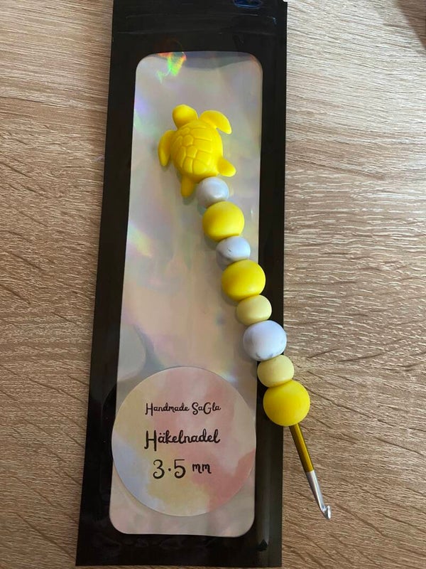 Häkelnadel Schildkröte Gelb 3,5mm