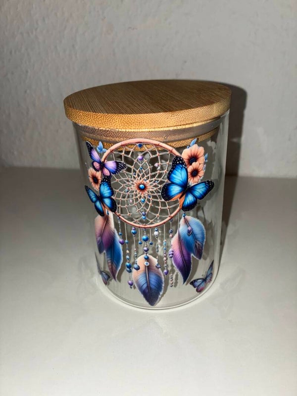 Aufbewahrungs/Dekoglas Traumfänger