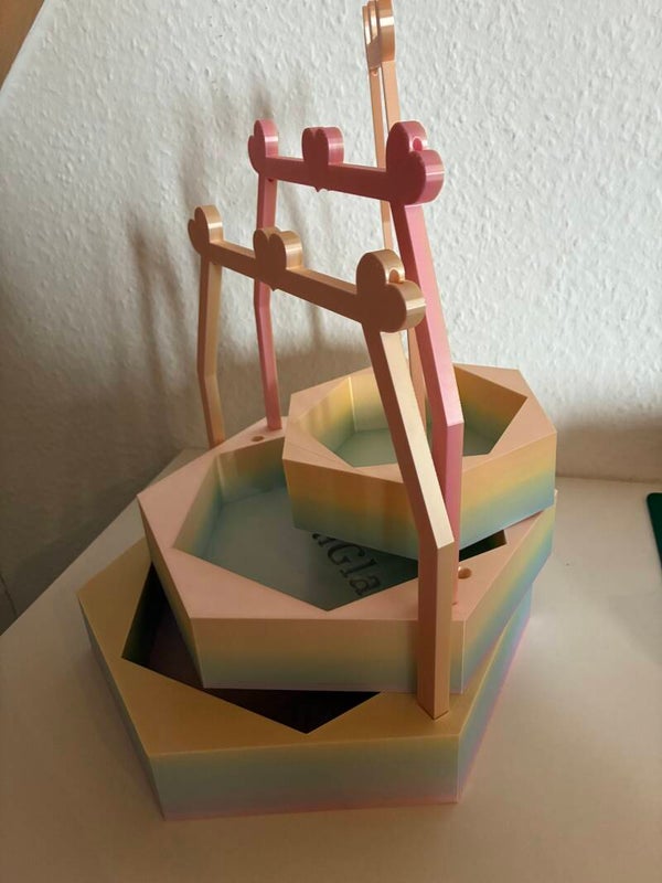 Wollkörbchen mit Herz-Detail – 3D-gedruckt & liebevoll designt