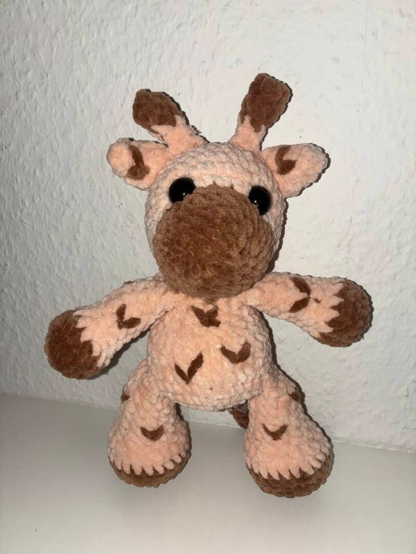 Giraffe XL Brauntöne