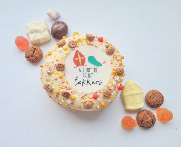 wie zoet is krijgt lekkers donut