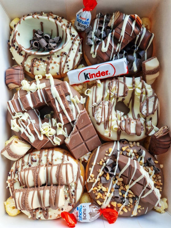 Kinderchocolade donutbox