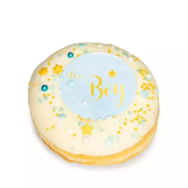 donut "its a boy"