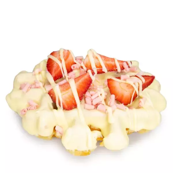 Wafel aardbei
