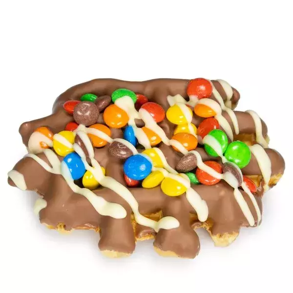 Wafel m&m