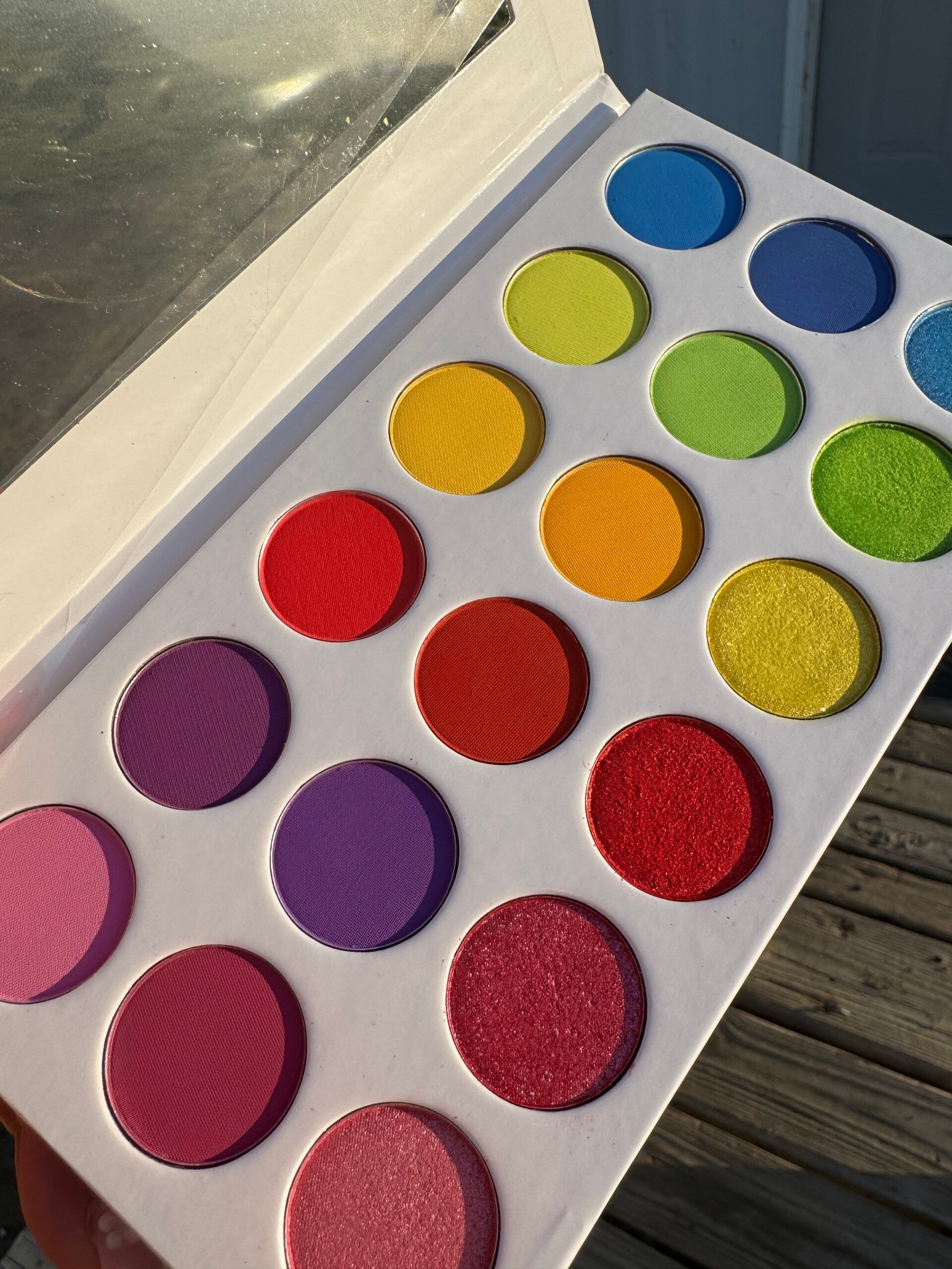 Multicolored Eyeshadow