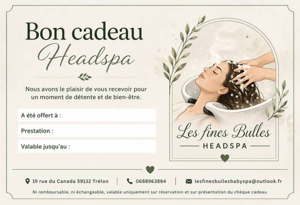 Bon cadeau Head spa