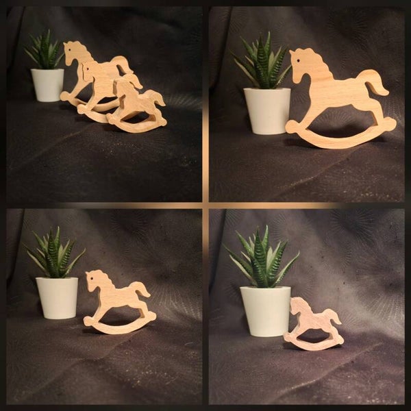 Mini Cheval à Bascule Décoratif