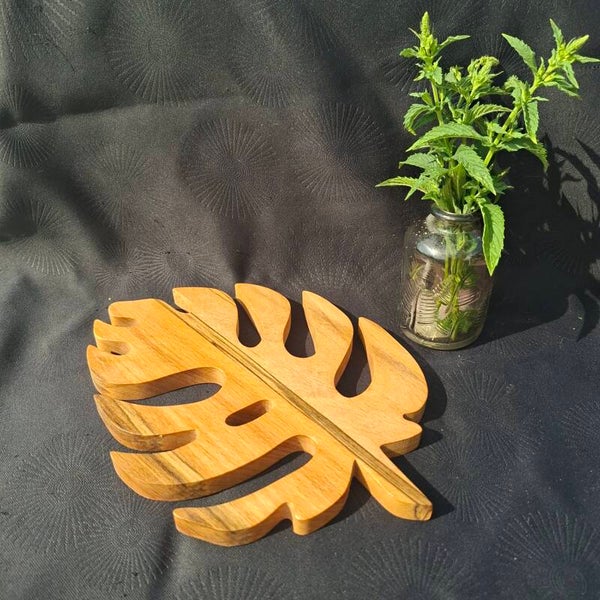 Dessous de Plat Feuille Monstera