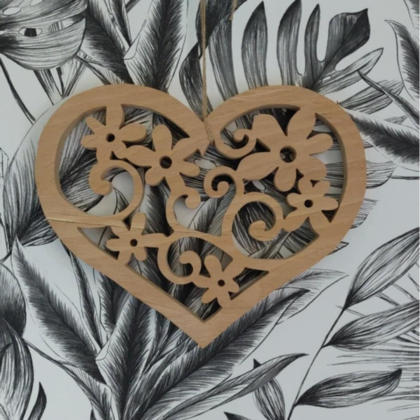 Coeur à fleurs