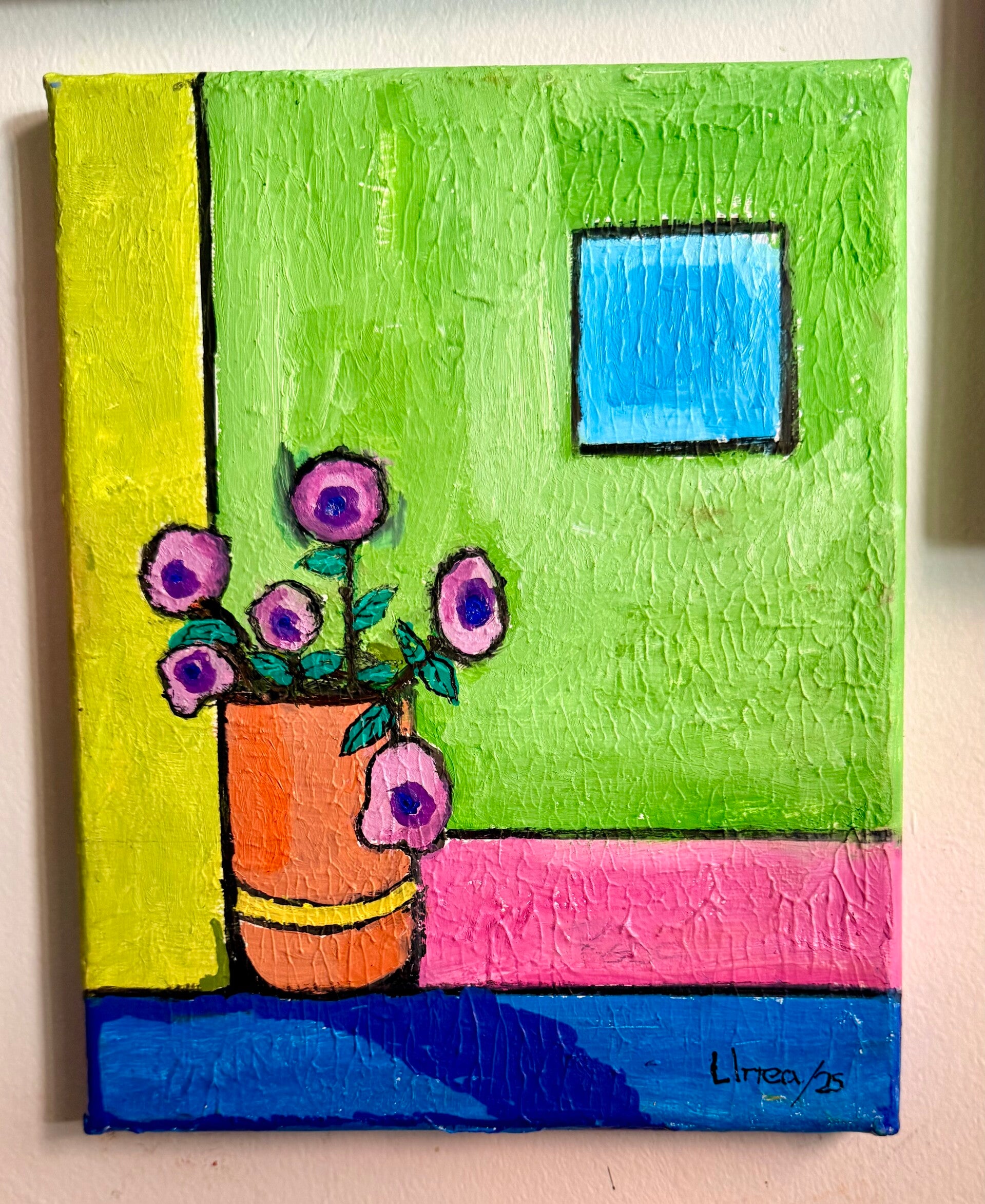 Composición con florero I