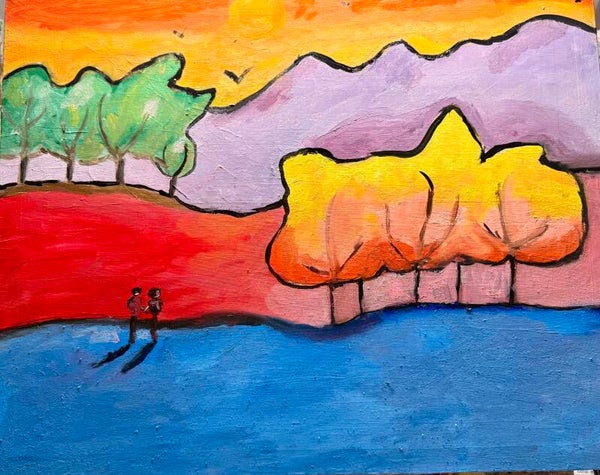 La quietud del crepúsculo