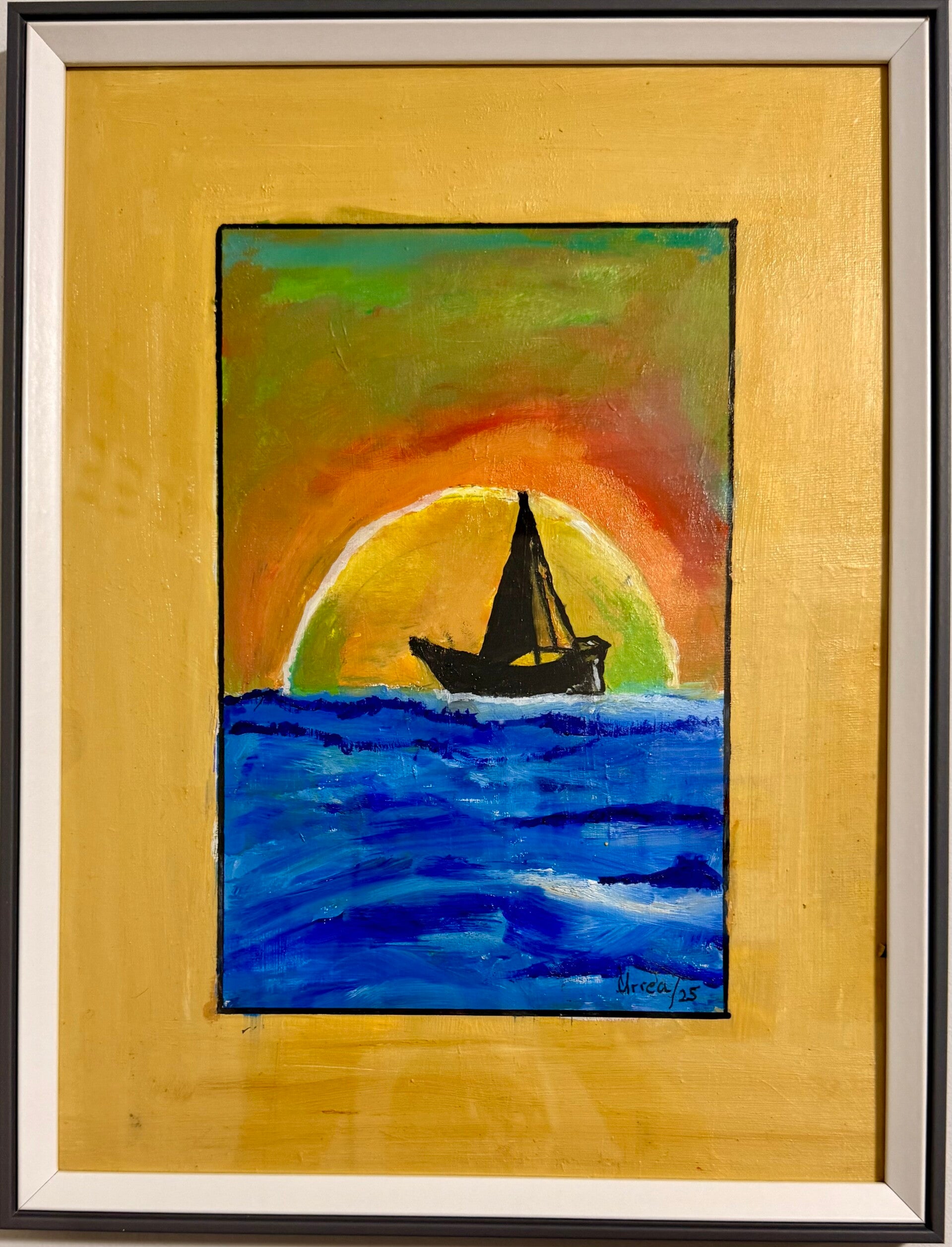 Atardecer en la quietud