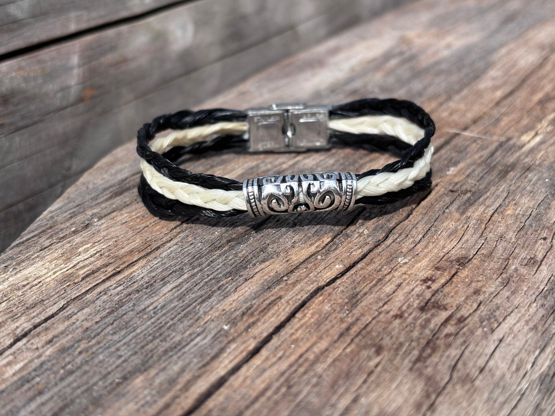 Bracelet en crins Trinity