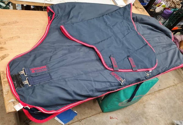 6'3 Horseware Amigo Vari-layer 250g detachable neck stable rug (preloved)