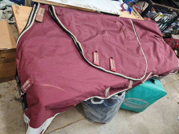 7ft Horseware Rambo 100g detachable neck turnout rug