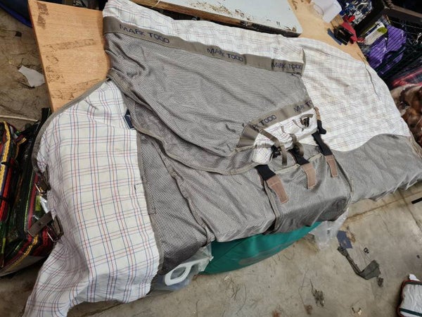 6'9 Mark Todd Cotton/Mesh fly rug