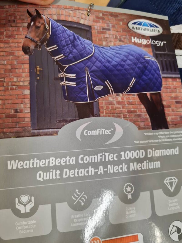 7ft Weatherbeeta Comfitec detach a neck medium Stable Rug