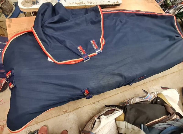 6'3 Premier Equine 100g Detachable Neck Stable Rug - Preloved