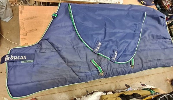 6ft Bucas 300g Stable Rug with Stay Dry lining and detachable Neck - Preloved