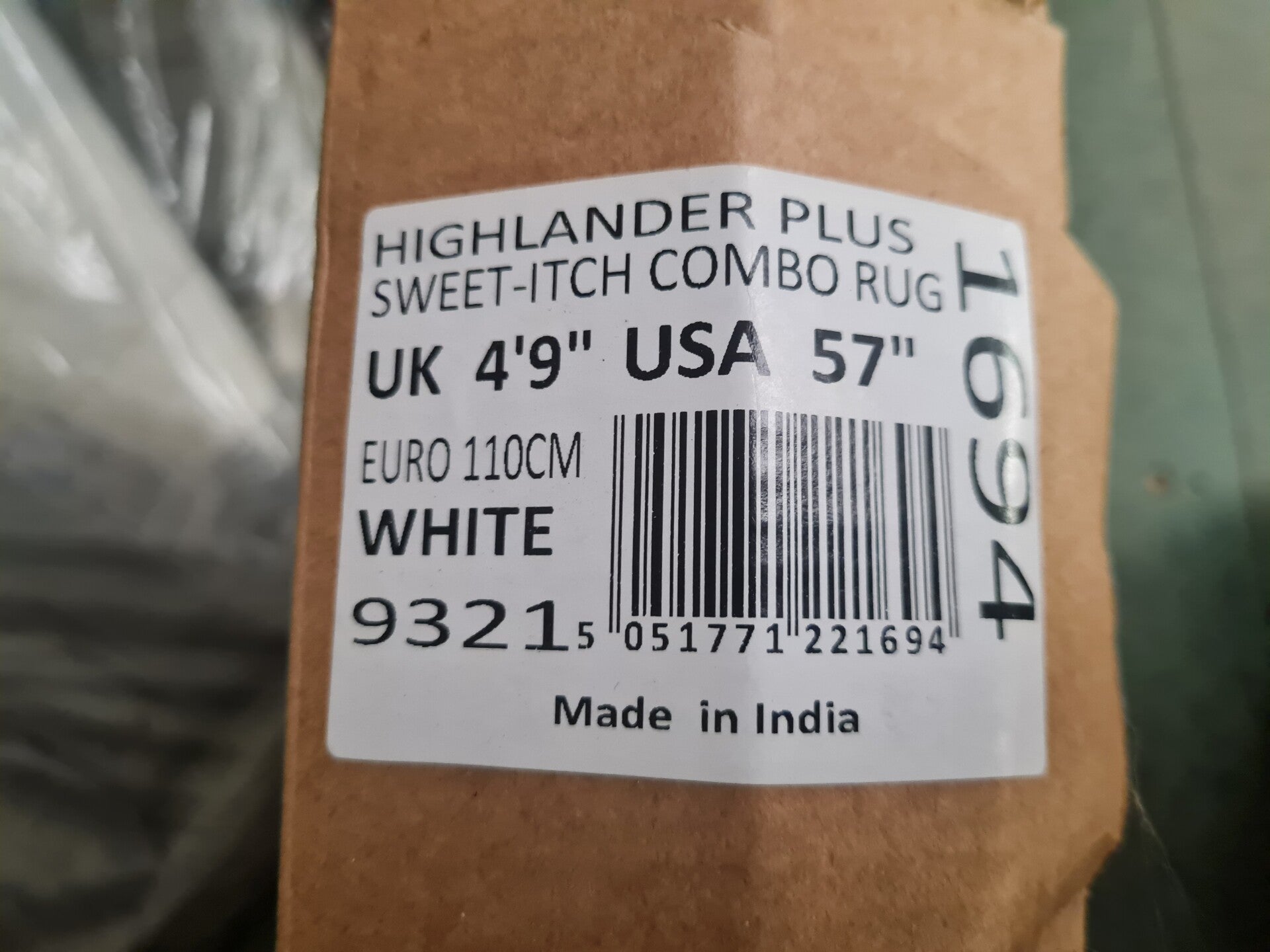 4'9 Shires Highlander Sweetitch Rug