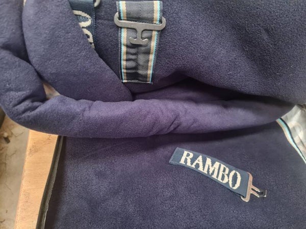 6ft Horseware Rambo Cosy Navy Fleece