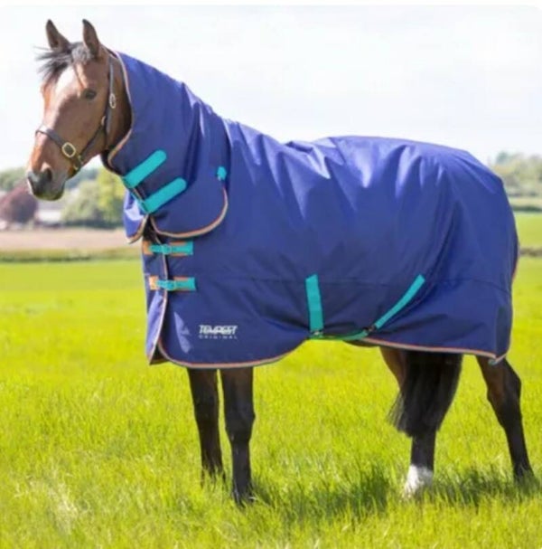 6"9 Shires tempest 100g combo turnout rug