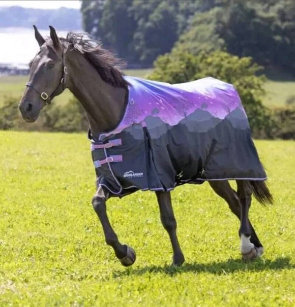 6'3 Shires Highlander 0g fil Turnout Rug