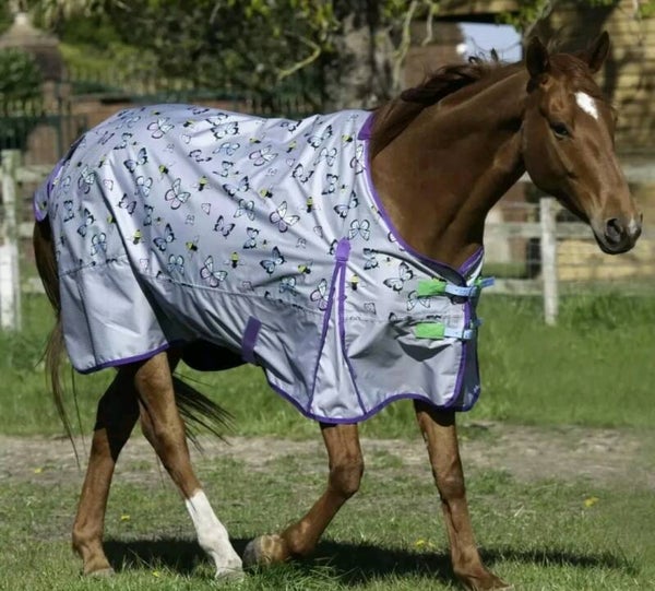 6'9 Gallop Bees And Butterflies 0g Turnout Rug