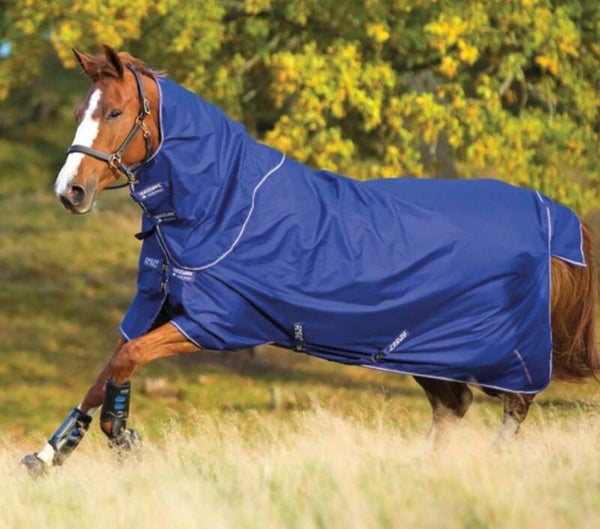 6ft Horseware Amigo Hero 600d Detachable Neck Turnout Rug 200g