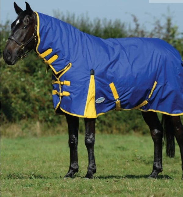 4'6 Weatherbeeta (measures more a 4'9) Comfitec Classic Medium Weight Combo Turnout Rug
