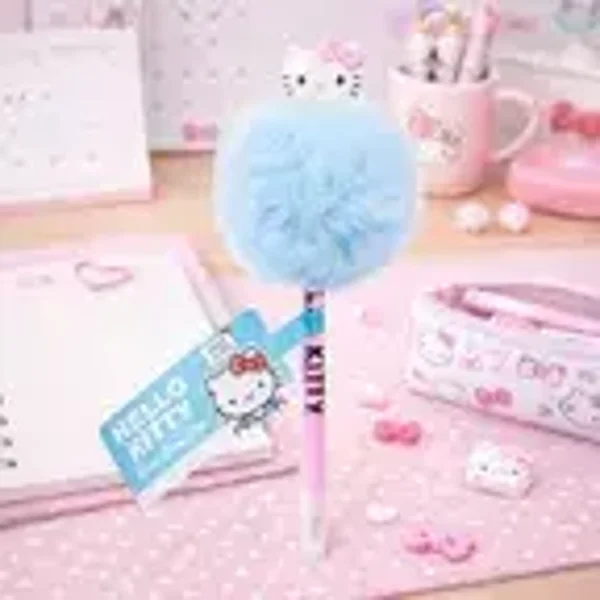 Sanrio Hello Kitty - Stylo Pom Pom