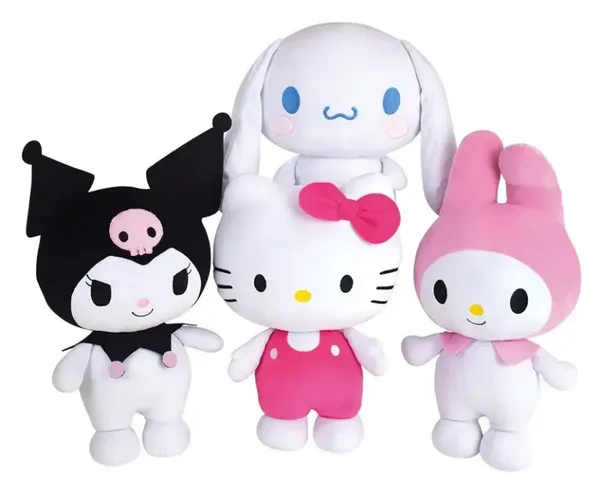 HELLO KITTY et ses amis peluches 40 cm squishy