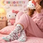 Ensemble tasse et chaussettes Hello Kitty de Sanrio