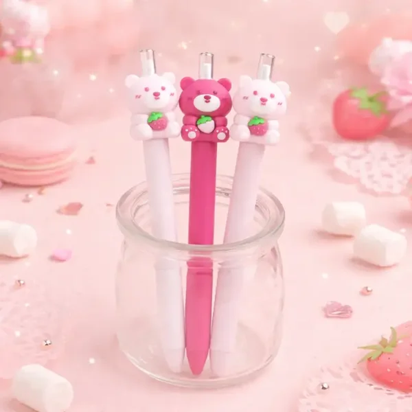 Crayon mine longue durée Ourson Fraise