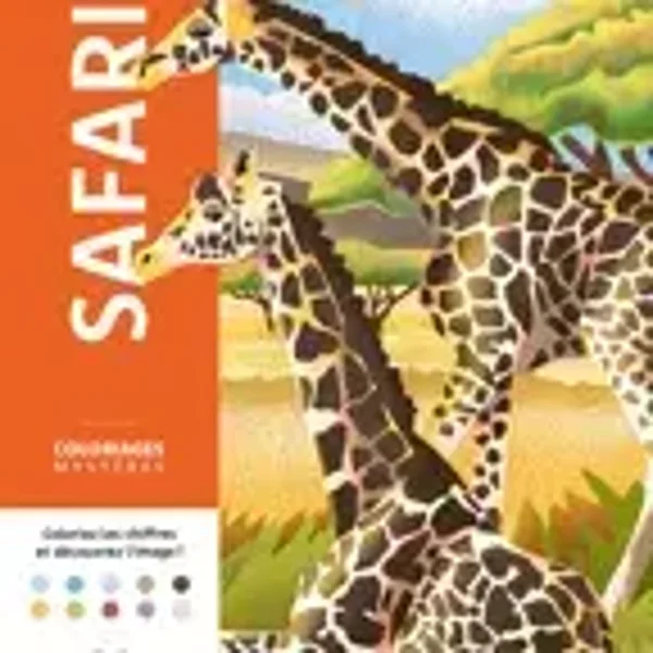 Coloriages mystères - Safari