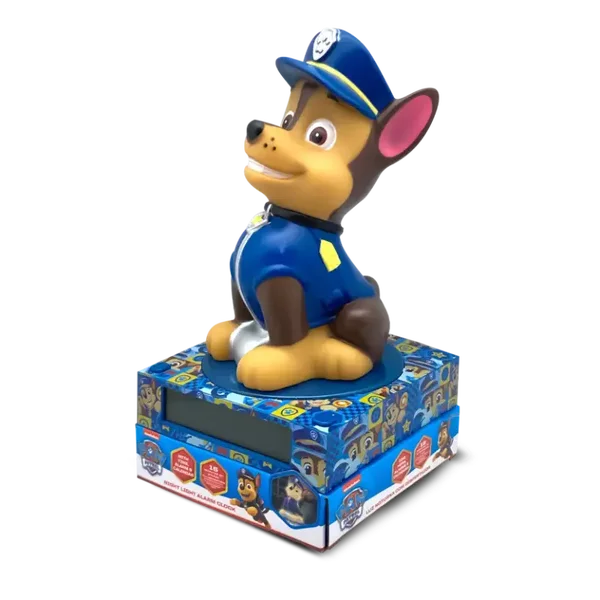 Réveil figurine 3D lumineuse Paw Patrol