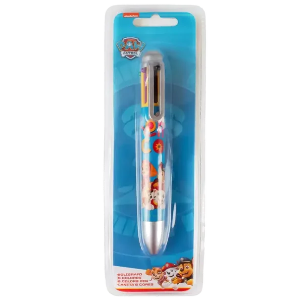 Stylos Pat' Patrouille 6 couleurs