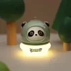 Veilleuse panda kawaï -  coloris aléatoire