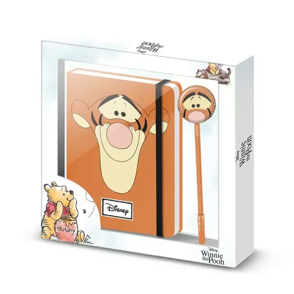 Set Winnie l'Ourson Disney - Journal Intime et Stylo Déclinaisons:Tigrou