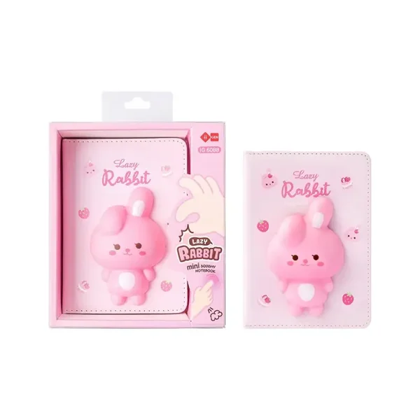 Mini Carnet de Notes Kawaii Girly Squishy Déclinaisons:Lapin